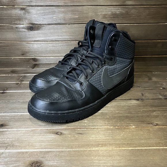 hada compartir Reafirmar Nike | Shoes | Nike Mens Court Borough Mid Winter Aa547002 Black Basketball  Shoes Size Us 3 | Poshmark